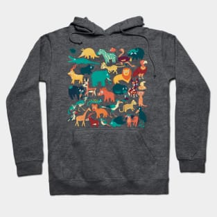 African animal safari Hoodie